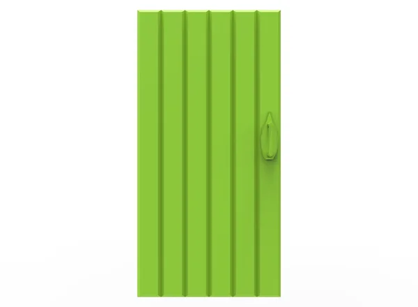 3D απεικόνιση της απλής πόρτας. — Φωτογραφία Αρχείου