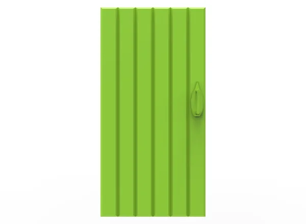 Illustration 3D de porte simple . — Photo