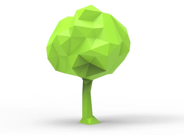 Ilustración 3d del árbol . — Foto de Stock