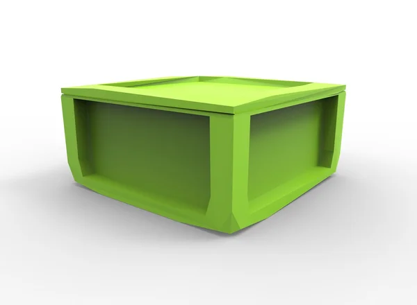 Ilustración 3d de caja . — Foto de Stock