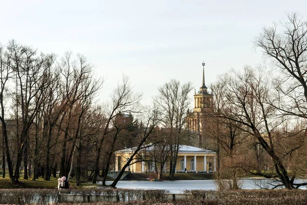Russia. St. Petersburg. Victory Park. 21 February 2020.