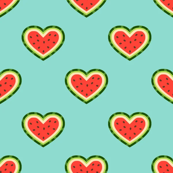 Vektör seamless modeli karpuz