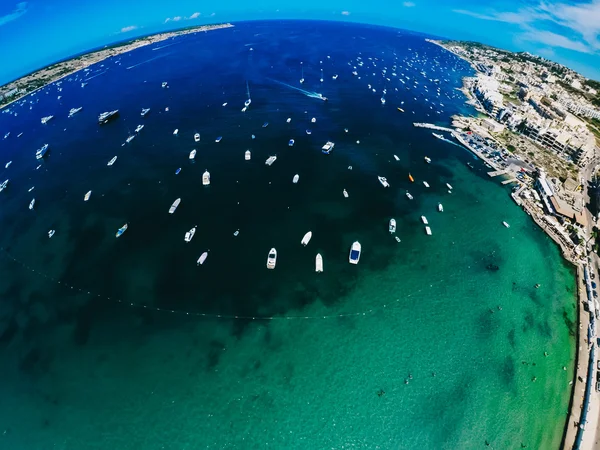 Bela vista de Malta — Fotografia de Stock