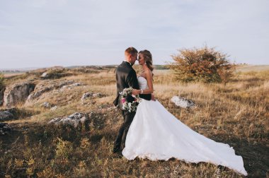 güzel newlyweeds Çift