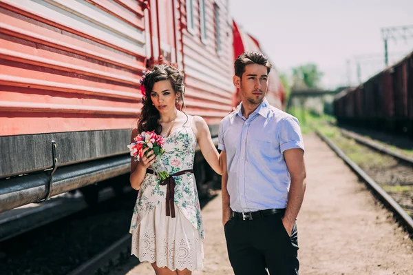 Hermosa pareja enamorada —  Fotos de Stock