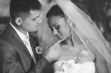 Genç çift şehvetli portresi