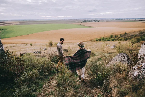 Krásný mladý pár — Stock fotografie