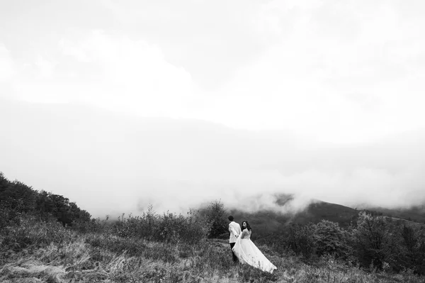 Happy newly married couple — Stock Photo, Image