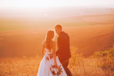 çekici Düğün çifti