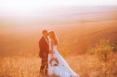 çekici Düğün çifti