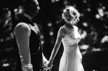 mutlu gelin ve groomin orman