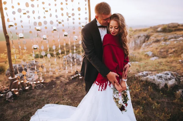 çekici Düğün çifti