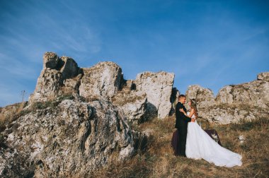 güzel newlyweeds Çift