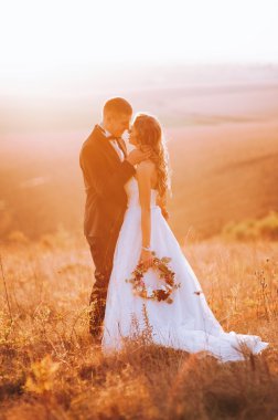 çekici Düğün çifti