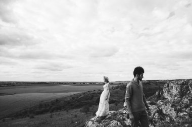 Genç çiftin birlikte