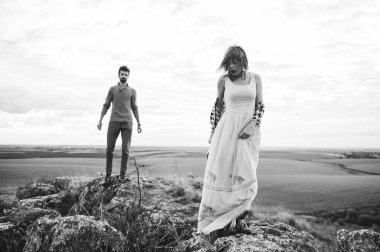 Genç çiftin birlikte