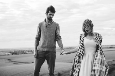 Genç çiftin birlikte