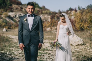 mutlu gelin ve damat