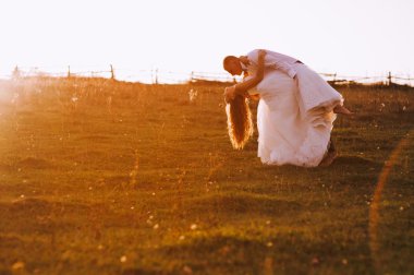 güzel düğün çifti 