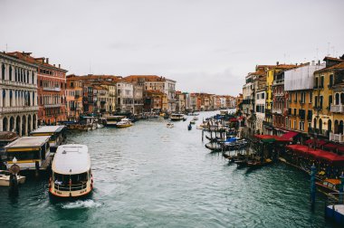 Venedik landmark, burano Adası canal 