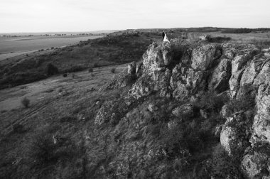 Gelin ve damat dağda