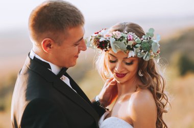mutlu weddind Çift