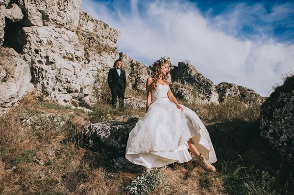 Hermosa pareja de boda — Foto de Stock