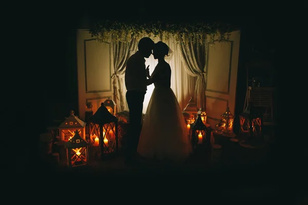 Ceremonia de boda con velas —  Fotos de Stock