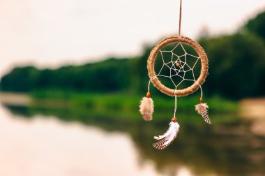 Doğal zemin üzerine Dreamcatcher