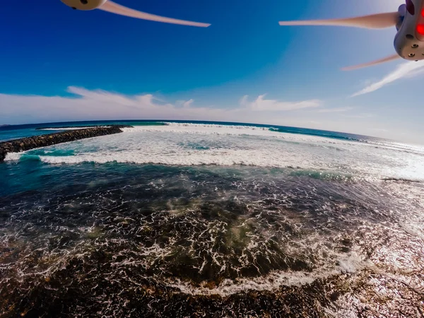 空気からの景色海 — ストック写真