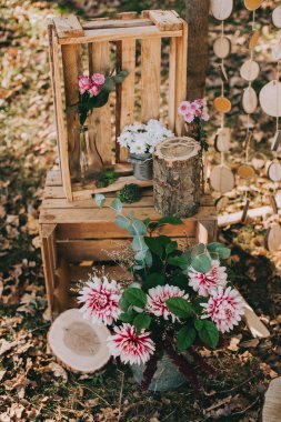 Düğün için kemer.