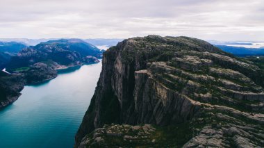 Norveç Trolltunga görünüm