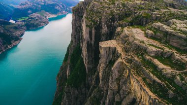 Norveç Trolltunga görünüm