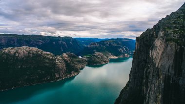 Norveç Trolltunga görünüm