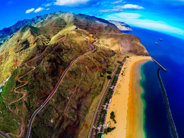 Tenerife havadan görünümü — Stok fotoğraf