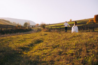 güzel düğün çifti
