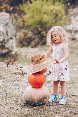 sevimli küçük kız