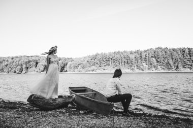 Gelin ve Damat Düğün sonra