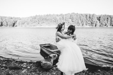 Gelin ve Damat Düğün sonra