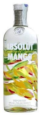 Vodka Absolut Mango 100cl, alc.40% clipart