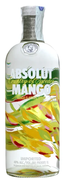 Vodka Absolut Mango 100cl, alc.40% — Foto Stock