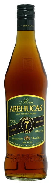 Rum Arehucas 7 YO 70cl, alc.40% — стокове фото