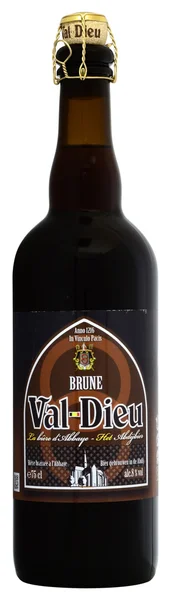 Belçika birası Val Dieu Brune 75cl,% 0.8