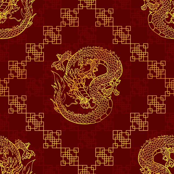 Kurnaz Asya ejderha seamless modeli