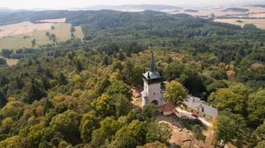 Gözetleme kulesi Bolfanek, Chudenice, Western Bohemia'deki /