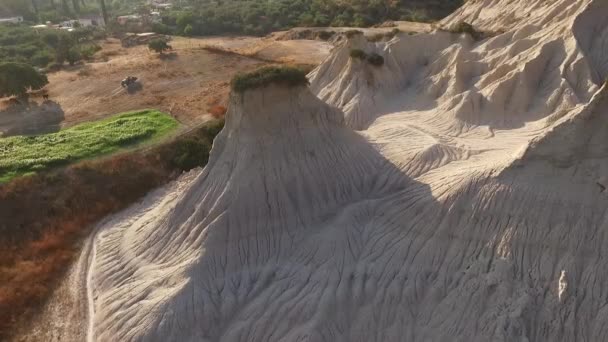 Komolithi - paisagens bizarras em Creta, Grecia — Vídeo de Stock