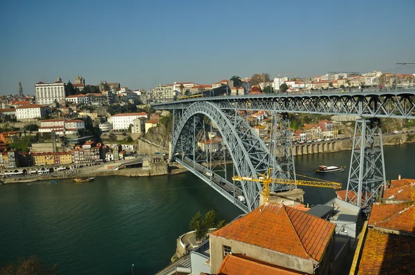 Celkový pohled na město Porto, Portugalsko — Stock fotografie