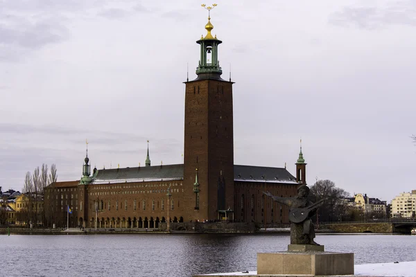 市庁舎、ストックホルム、スウェーデンの一般的なビュー — ストック写真