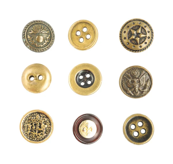 Birçok küçük özgün düğmeleri