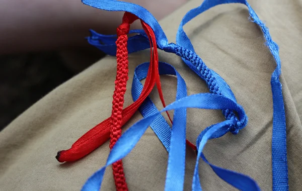 Bracelets de ceintures tressées — Photo